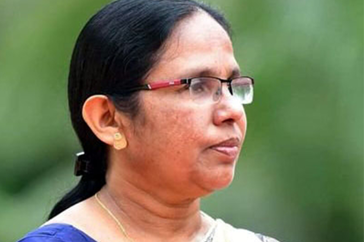 Kerala Health Minister Shailaja goes into quarantine