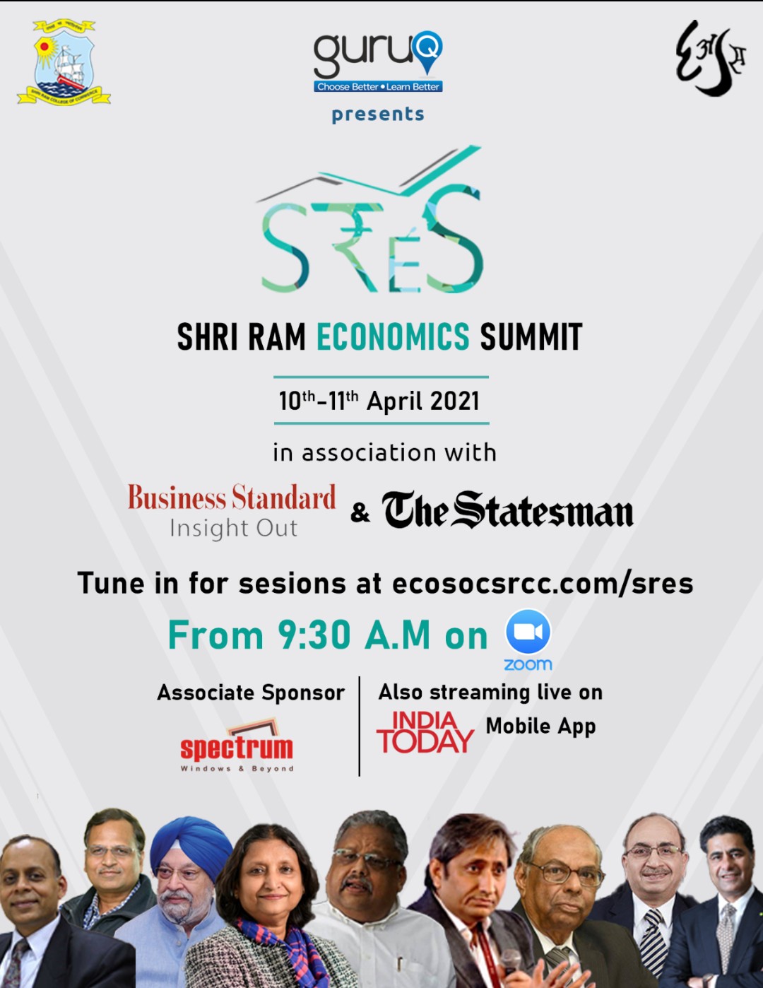 Shri Ram College of Commerce to hold ninth edition of the Shri Ram Economics Summit from today