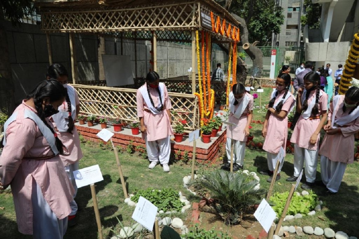 NDMC with Ministry of Finance introduces nature-based classroom “Srishti” in its school under Swachhta Action Plan