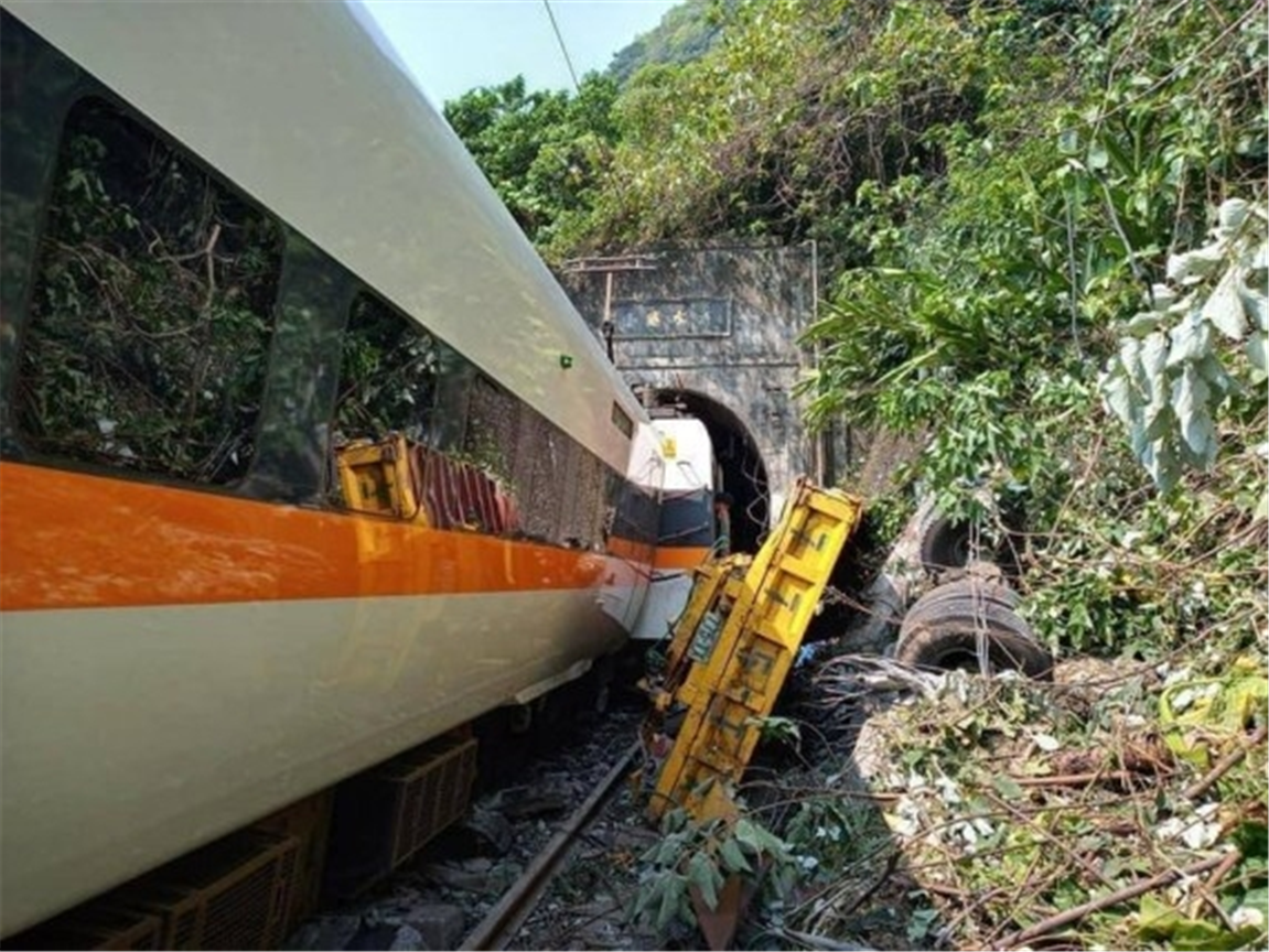 Taiwan: At least 41 people dead as train derails inside a tunnel
