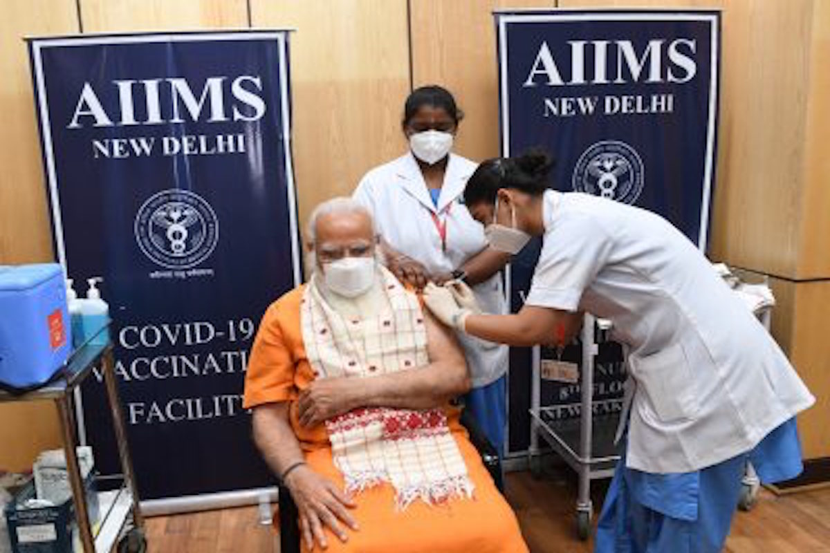 Amidst spike in COVID-19 cases, PM Modi kickstarts ‘Tika Utsav’ to inoculate maximum number of eligible people