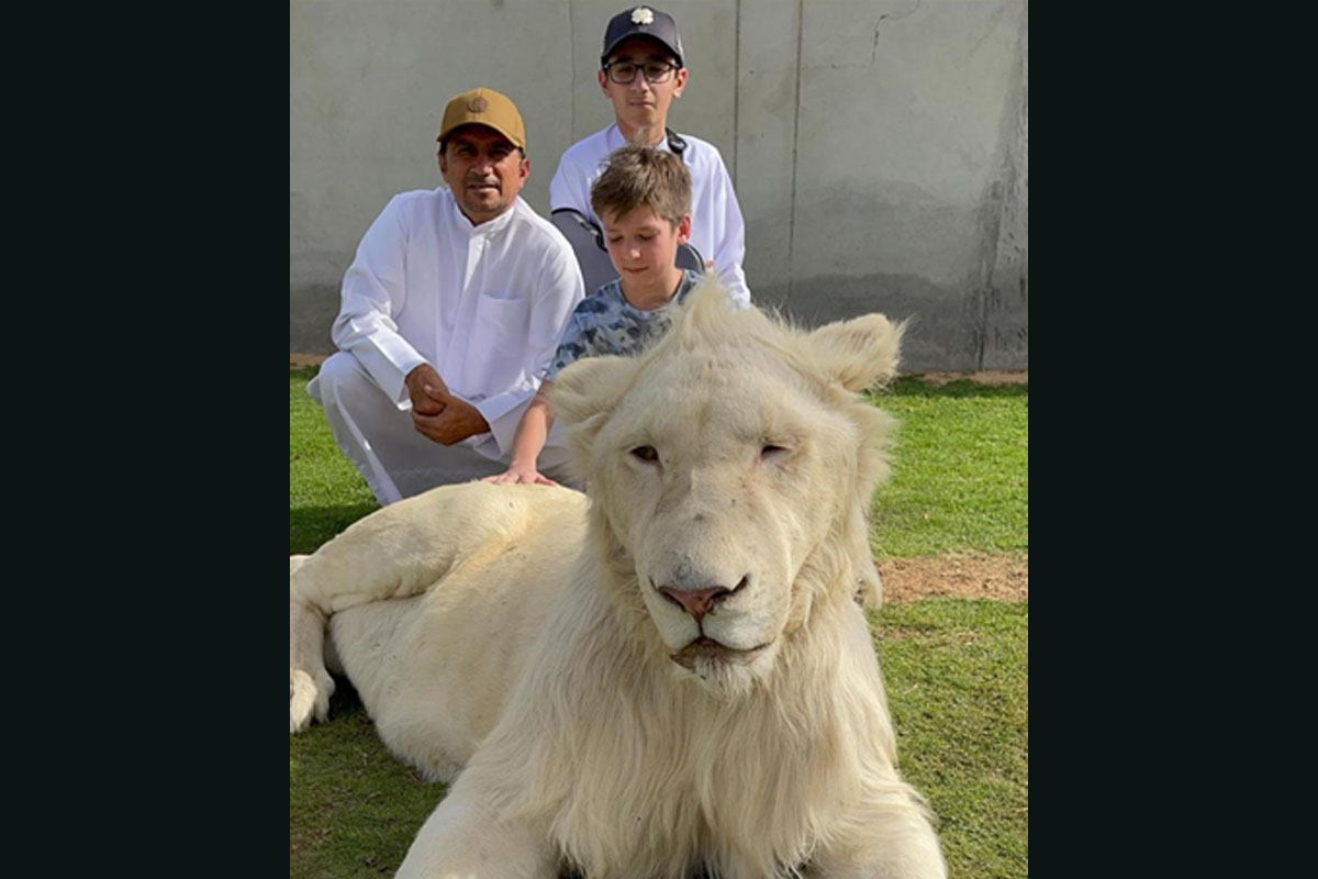 Dubai Lieutenant Colonel Masoud Alhammad has a rich collection of beasts  animals in his Zoo - The Statesman