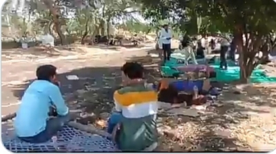 Madhya Pradesh shocker: Patients in fields, IV bottles hang from trees
