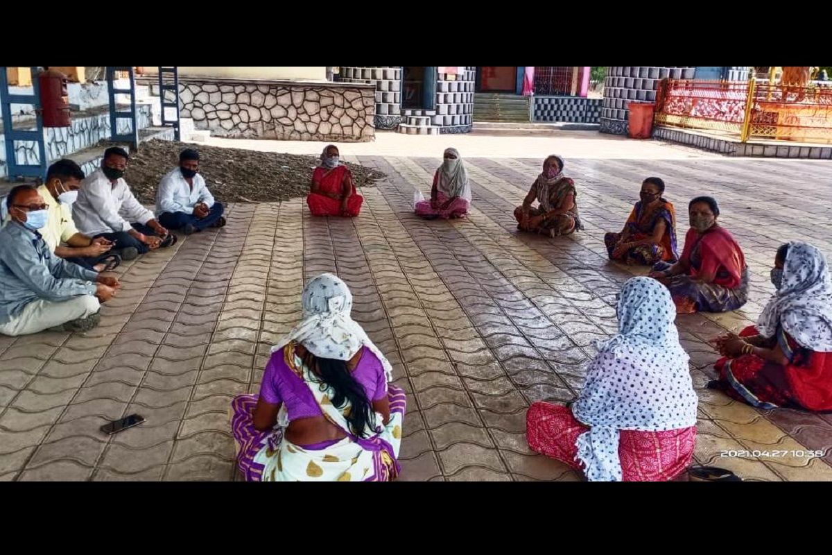 Ahmednagar district, Covid free, Covid appropriate behaviour, Maharashtra, Bhoyare Khurd