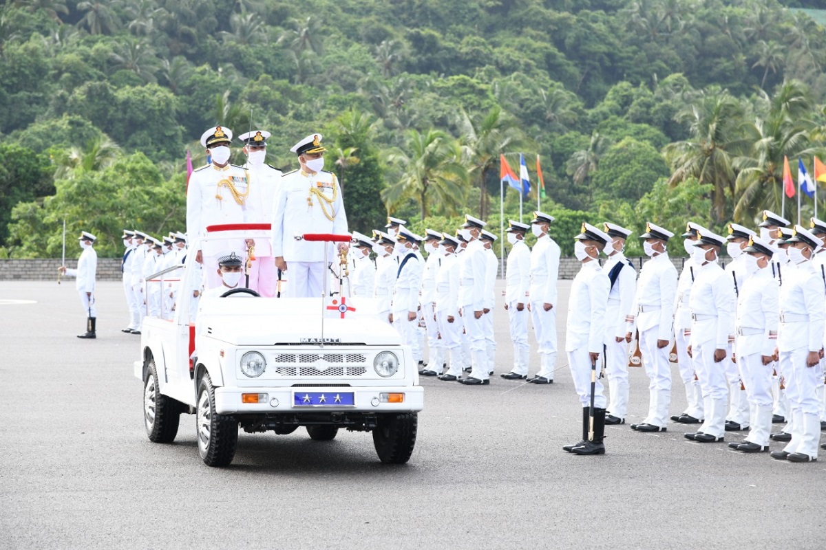 Passing out Parade of Spring Term 2021 held at Indian Naval Academy