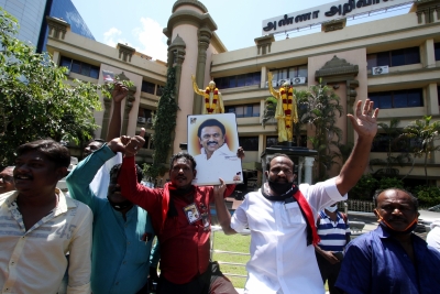 Tamil Nadu Assembly elections: DMK-led alliance set for an emphatic win, cadres gather at party headquarters