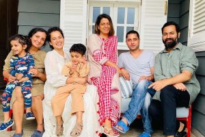 Kangana Ranaut spends time with family after recovering from Covid 19