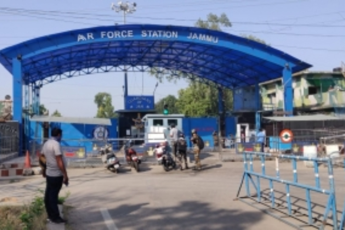 2 low intensity blasts at Jammu Air Force Station, use of drones suspected