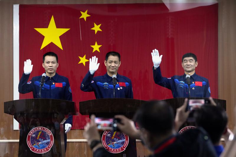 China set to launch three astronauts onboard new space station