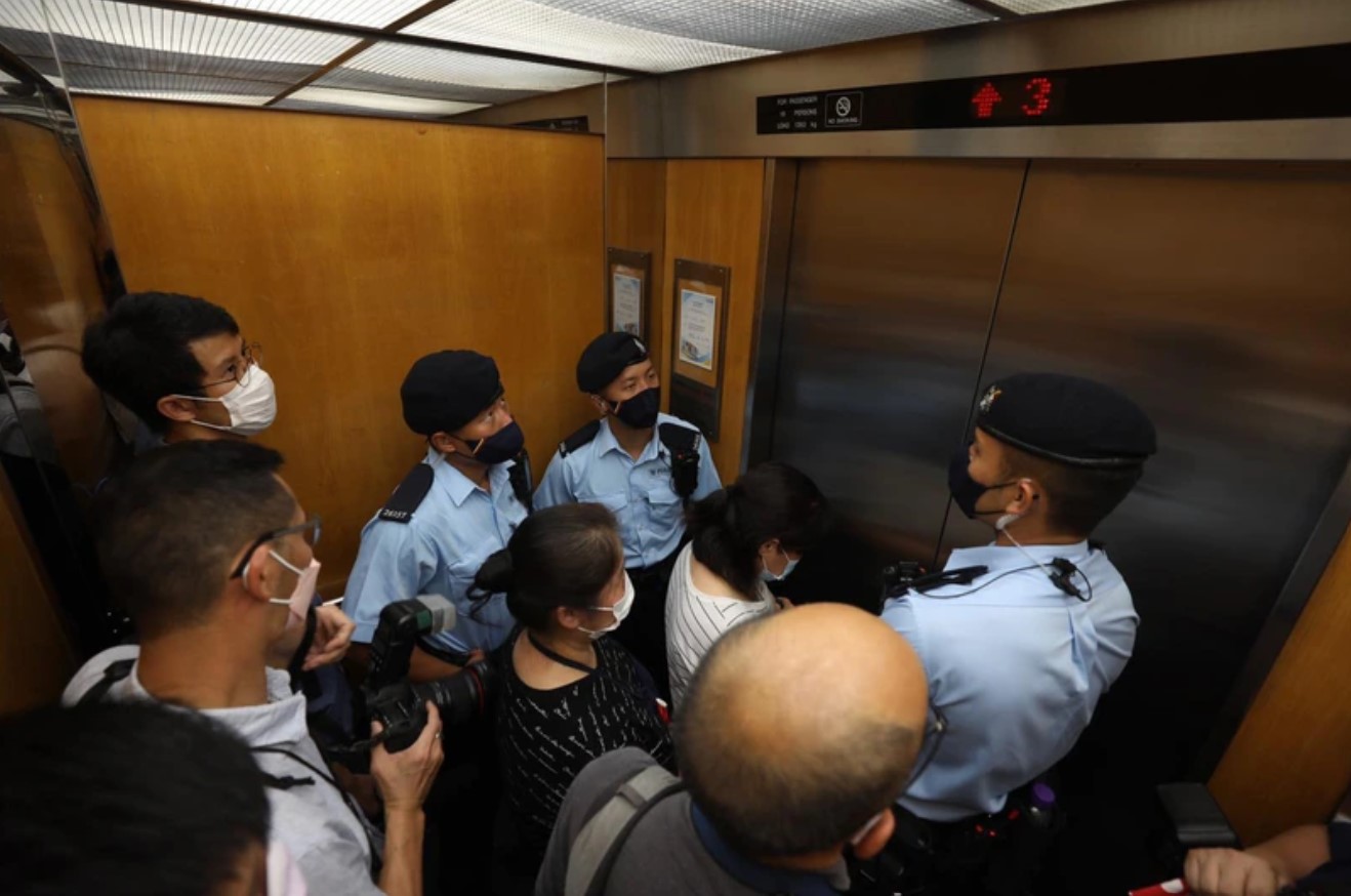 Apple Daily editors arrested under Hong Kong security law