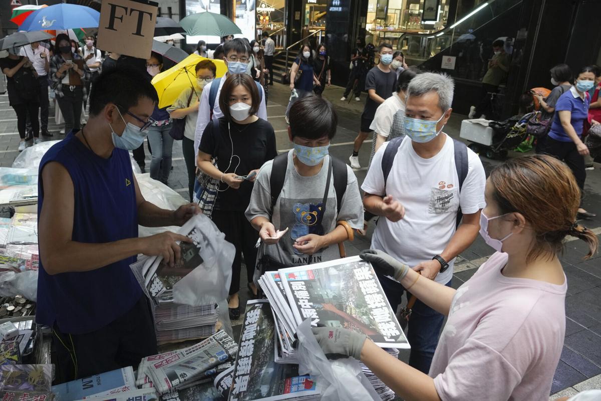 Last Apple Daily newspaper edition sold out across Hong Kong