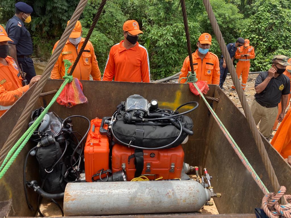 Navy rescue operation ongoing to locate trapped miners in North East