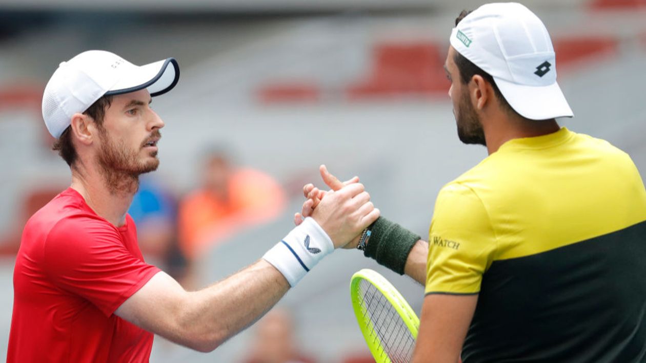 Queen’s Club : Matteo Berrettini beats Andy Murray