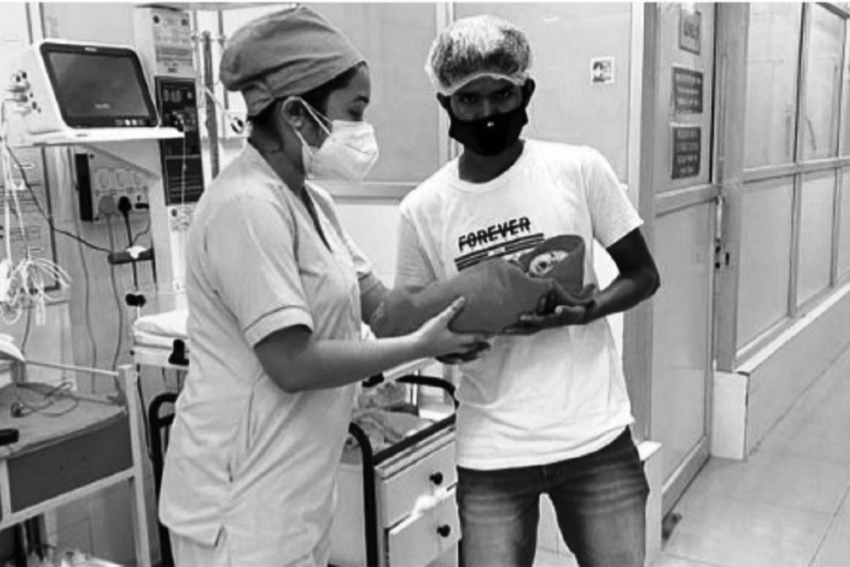 Ailing newborn, her mom fight Covid, they win battle
