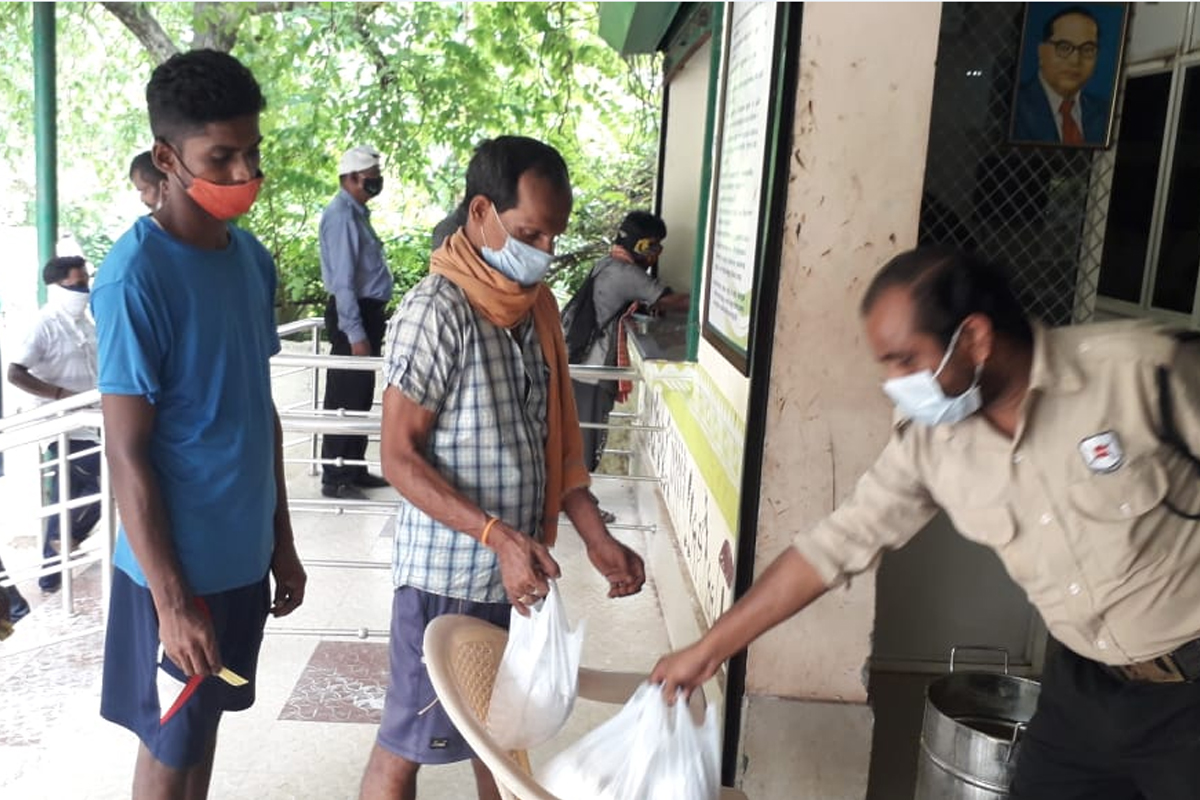 “Aahar” soccuor to poor in trying pandemic times