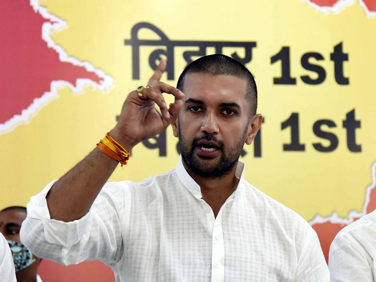 Uncle’s overnight coup leaves LJP boss Chirag in a fix