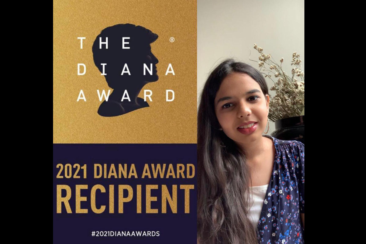 Mahira Jain, Princess Diana, National Museum, FunWagon, AAROHAN, The Diana Award