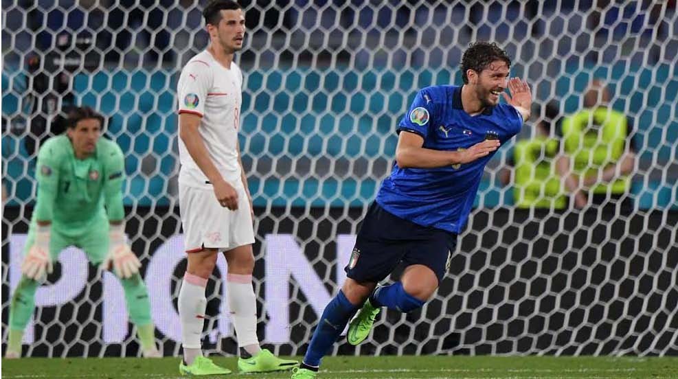 Italy first to enter knockouts in Euro 2020