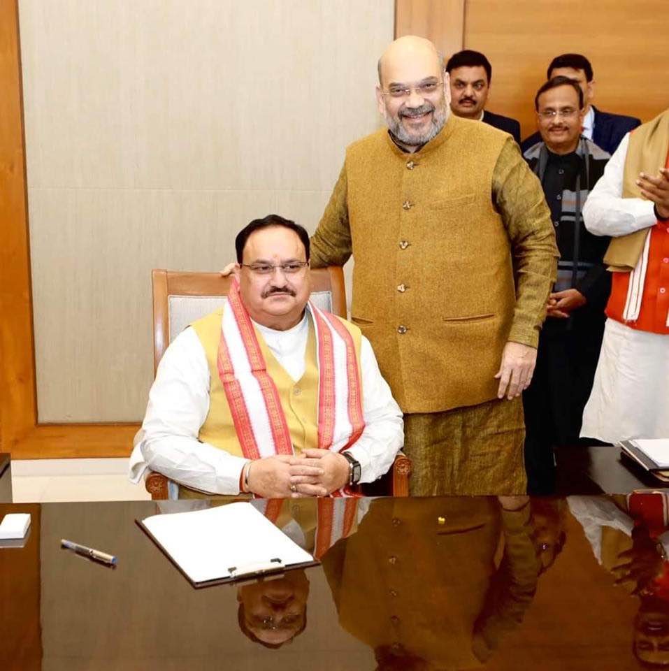 Nadda, Shah discuss Punjab Assembly polls with BJP state chief