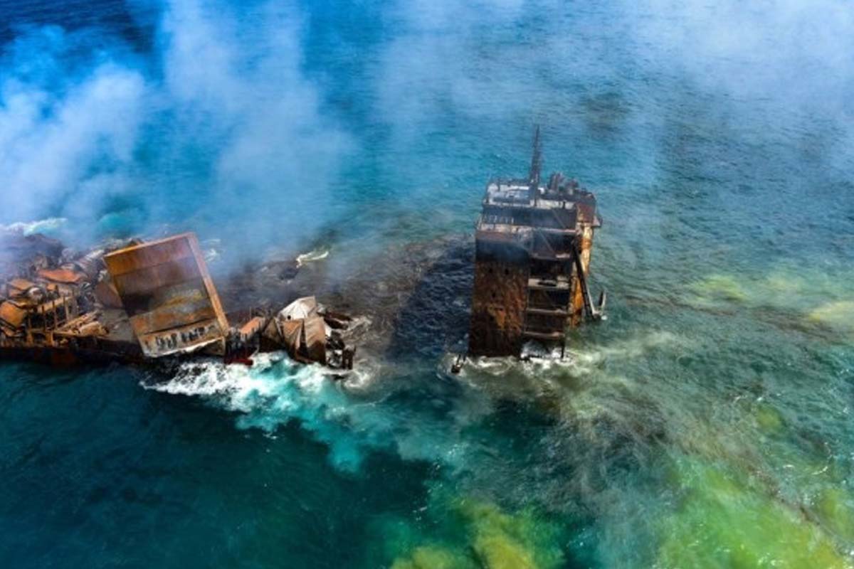 S’pore planning probe into burnt ship off SL coast