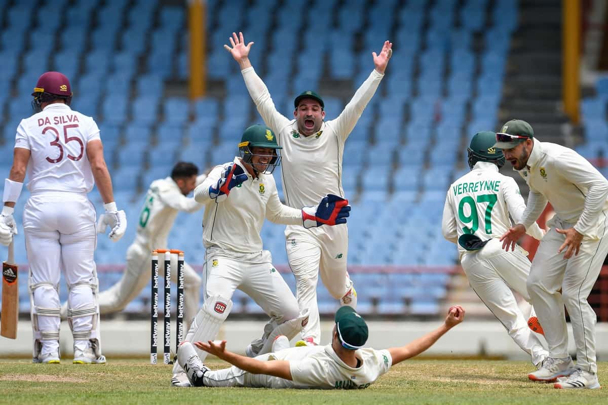 South Africa win Test series 2-0 against Indies