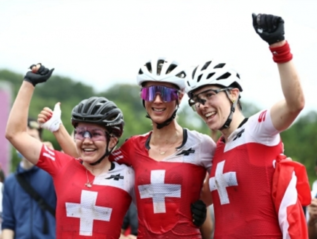 Olympics: All Swiss podium in women’s cross country mountain bike