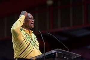 Jacob Zuma hands himself over to police for prison term