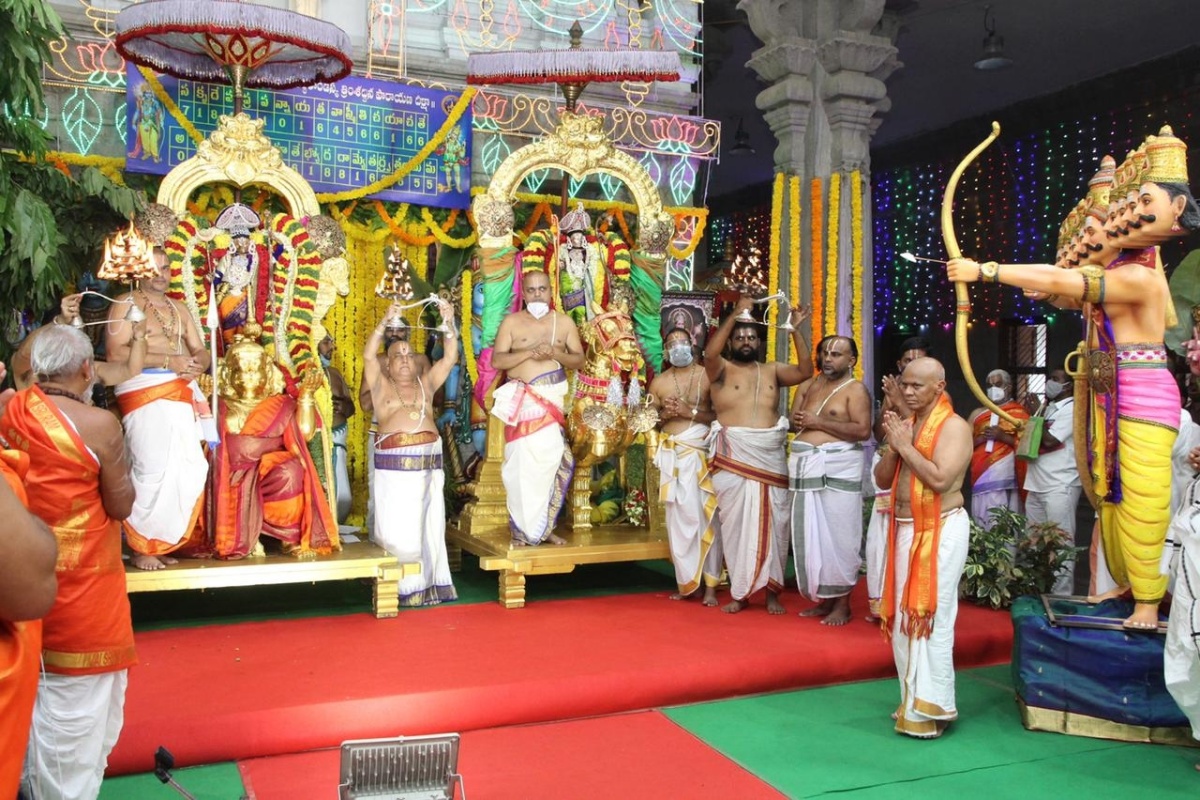 Tirumala Tirupati Devasthanams, Arsha Dharma, Ravana Samharam