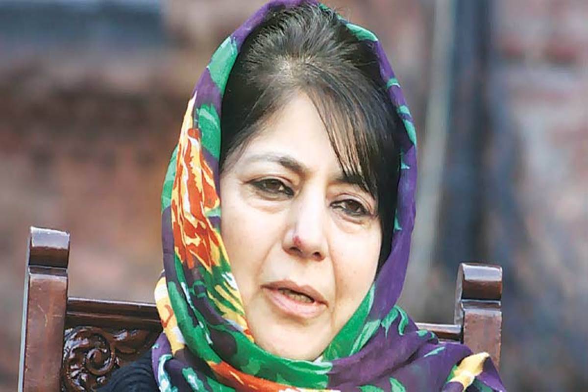Government “weaponising” pain of Kashmiri Pandits by aggressively promoting Kashmir Files movie: Mehbooba