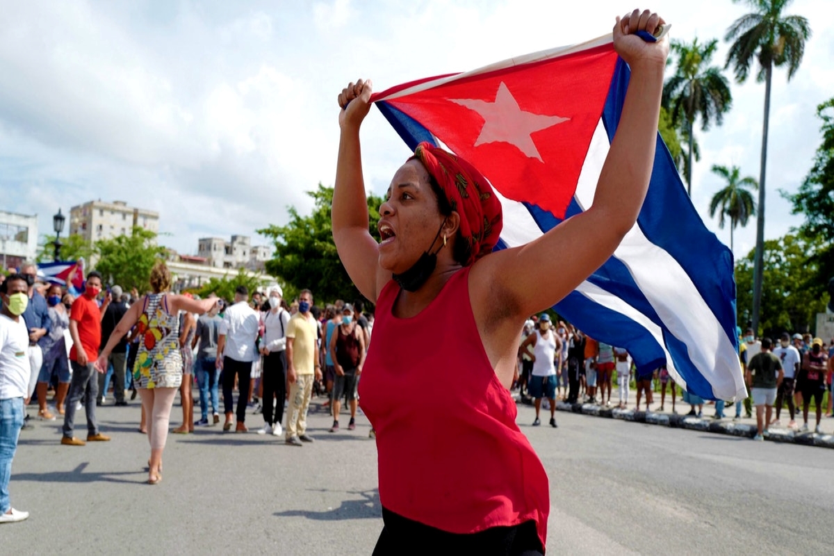 Biggest anti-govt protests in Cuba for decades as woes mount