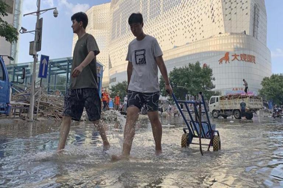 Typhoon In-fa hits China’s east coast, flights cancelled