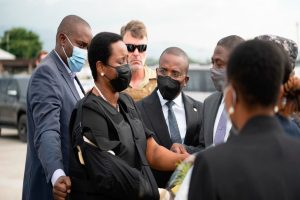 Wife of assassinated President Jovenel Moïse returns to Haiti