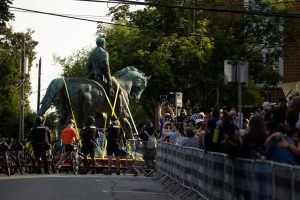 ‘Incredible day’ as Charlottesville cheers Lee statue removal