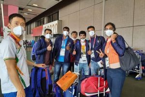 88 member Indian contingent including 54 athletes arrives in Tokyo