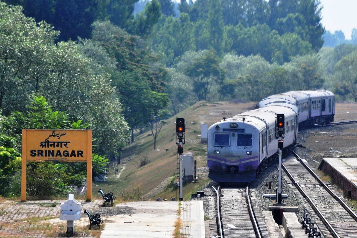 Train services partially resumed in Kashmir after 7 weeks