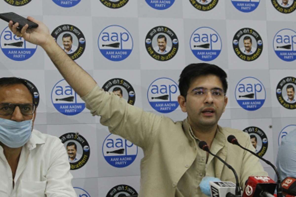 AAP appoints Raghav Chadha as Co incharge for Gujarat polls
