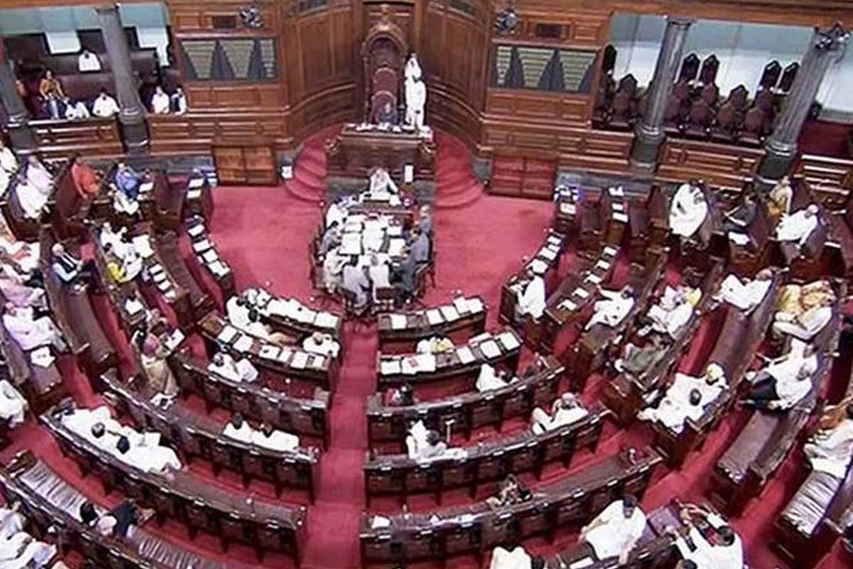 Rajya Sabha adjourned till Monday amid Opposition protest