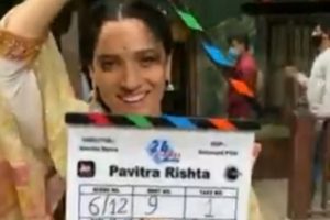 Ankita Lokhande begins shooting for ‘Pavitra Rishta’