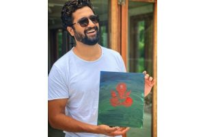 Vicky Kaushal shares painting of Lord Ganesha