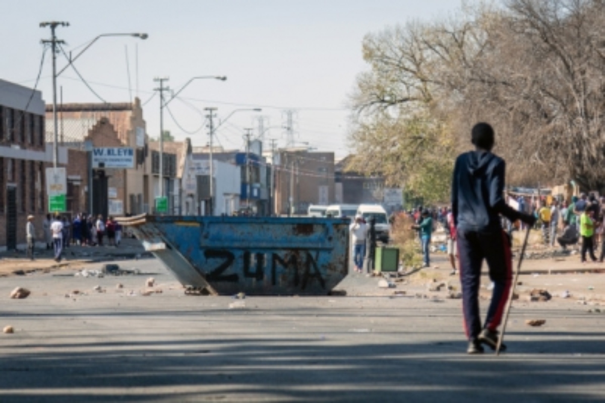 117 killed in violent protests in S.Africa