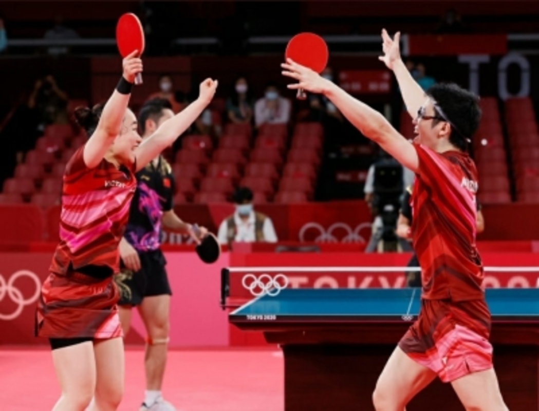 Olympics: Japan stun China to take mixed doubles gold in Table Tennis