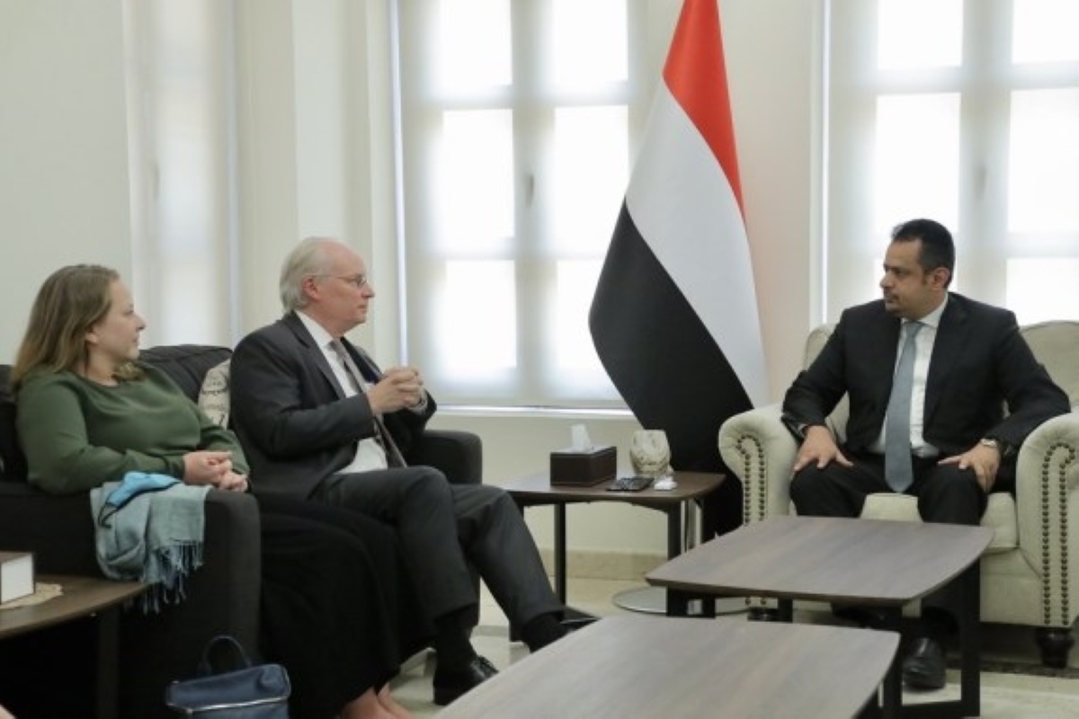 Yemen PM, US envoy discuss ceasefire initiative