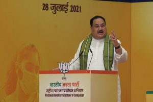 Nadda meets BJP MPs from UP’s 3 of 6 regions ahead of polls