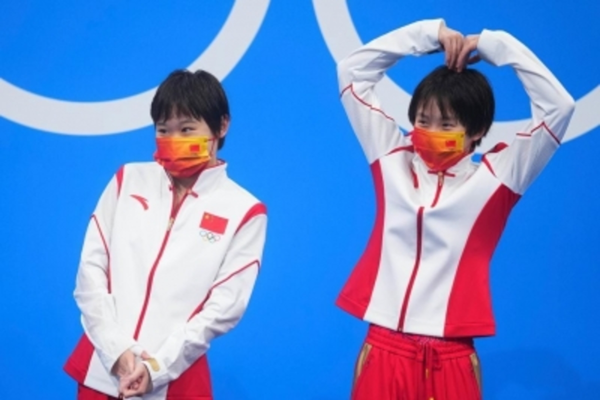 China clinches 6th straight gold in women’s synchronised 10m platform