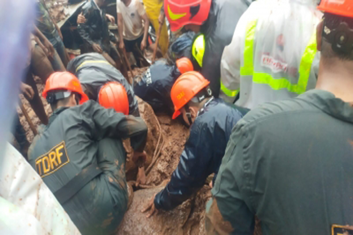 Modi mourns loss of lives due to landslide in Maharashtra