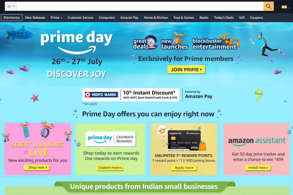 Amazon Prime Day announced. Sale starts July 26, see details