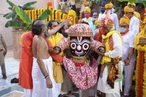 Rath Yatra taken out in Ahmedabad with limited participation