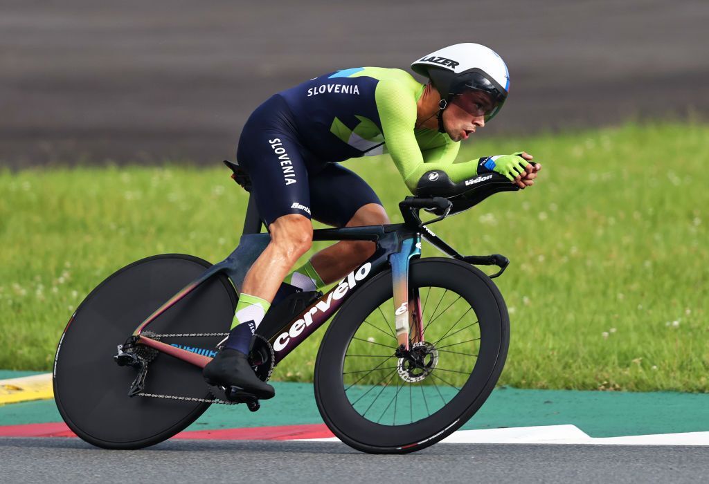 Olympics: Slovenian wins men’s cycling time trial gold
