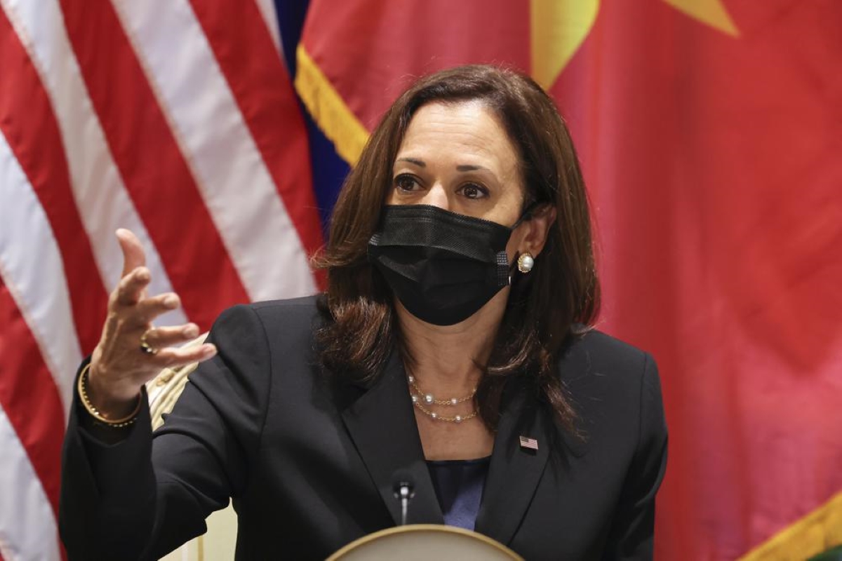 Harris emphasizing human and worker rights in Vietnam