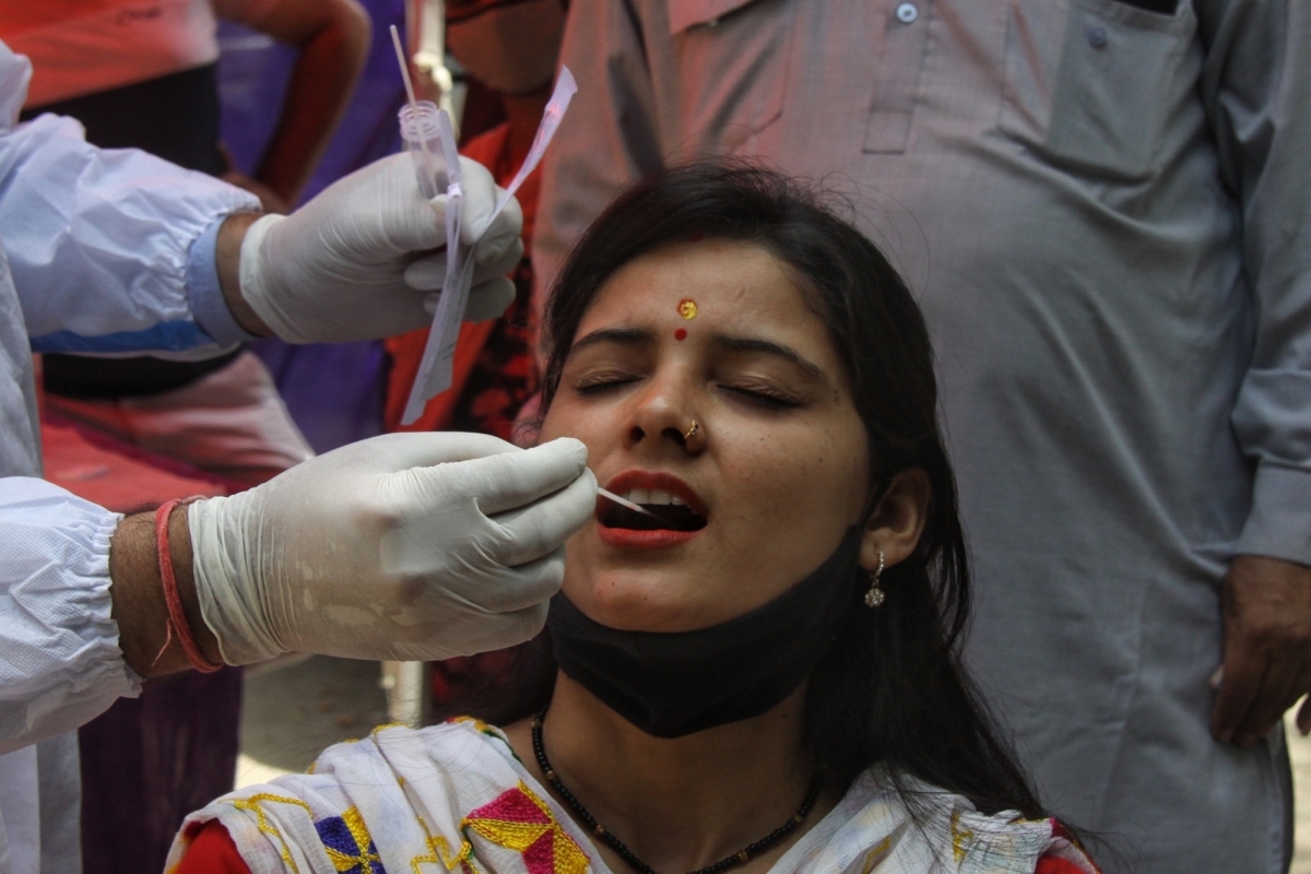 India reports 37,593 new Covid-19 cases, 648 deaths